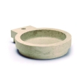 Bathco 00338 - Lavabo sobre encimera ICONO 40x45 cm piedra/beige