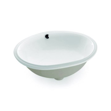 Bathco 0053 - Lavabo empotrado ANCONA 55x41 cm porcelana/blanco