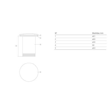Bathco 0211 - Desagüe para lavabo con rebosadero y cierre CLICK-CLACK, diámetro 6 cm, acabado cromado brillante