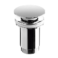 Bathco 0212 - Desagüe para lavabo sin rebosadero CLICK-CLACK Ø 6 cm cromo brillante