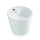 Bathco 4057 - Lavabo sobre encimera FLORENCIA, diámetro 42 cm, porcelana/blanco