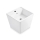 Bathco 4059 - Lavabo sobre encimera GENOVA 42x42 cm porcelana/blanco