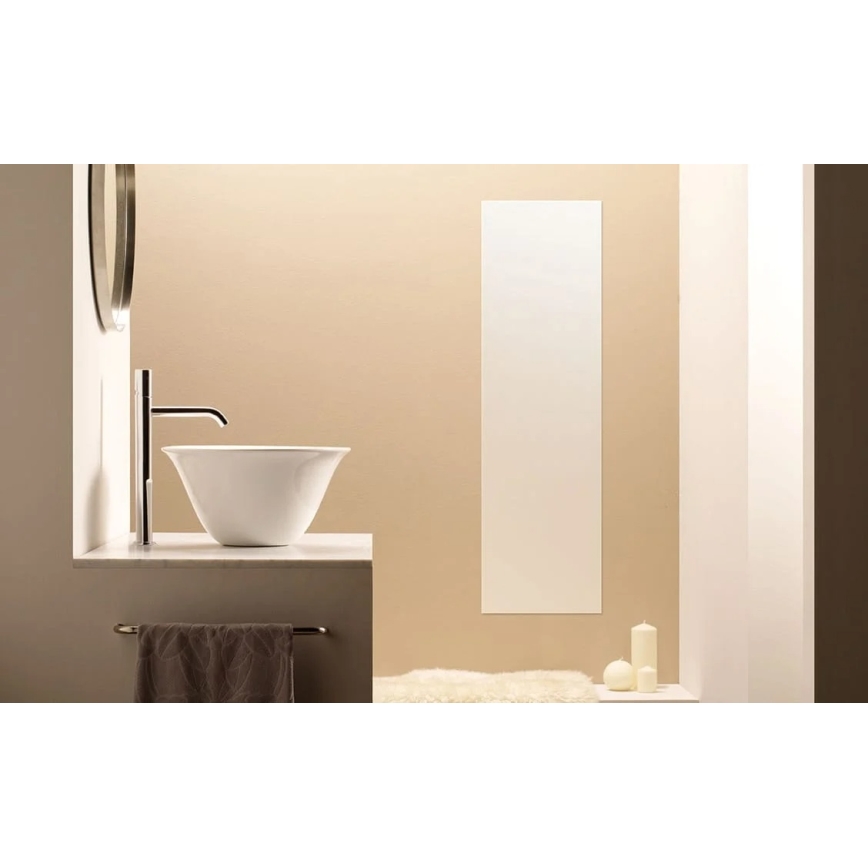 Bathco 4062 - Lavabo sobre encimera NORDIC Ø 42 cm, porcelana blanca