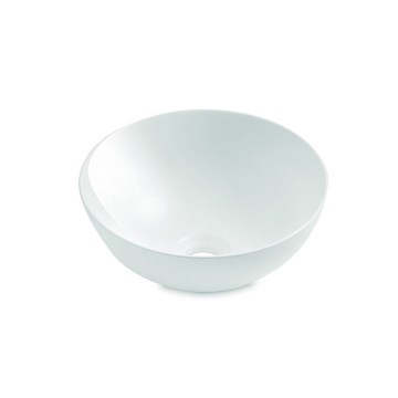 Bathco 4914 - Lavabo sobre encimera DAKAR Ø 30 cm porcelana/blanco