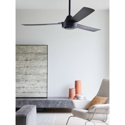 BAYSIDE 213017 - Ventilador de techo CALYPSO negro