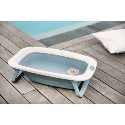 Beaba - Bañera plegable para niños azul