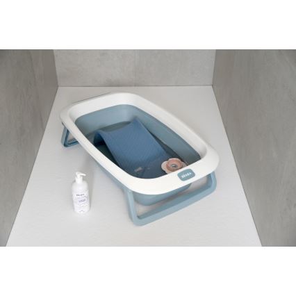 Beaba - Bañera plegable para niños azul