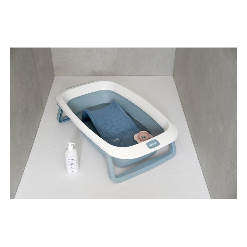 Beaba - Bañera plegable para niños azul