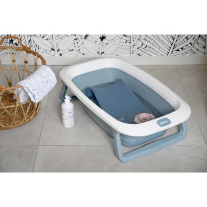 Beaba - Bañera plegable para niños azul