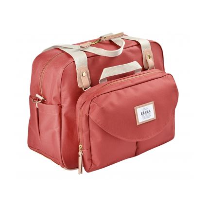 Beaba - Bolso cambiador GENEVA rojo