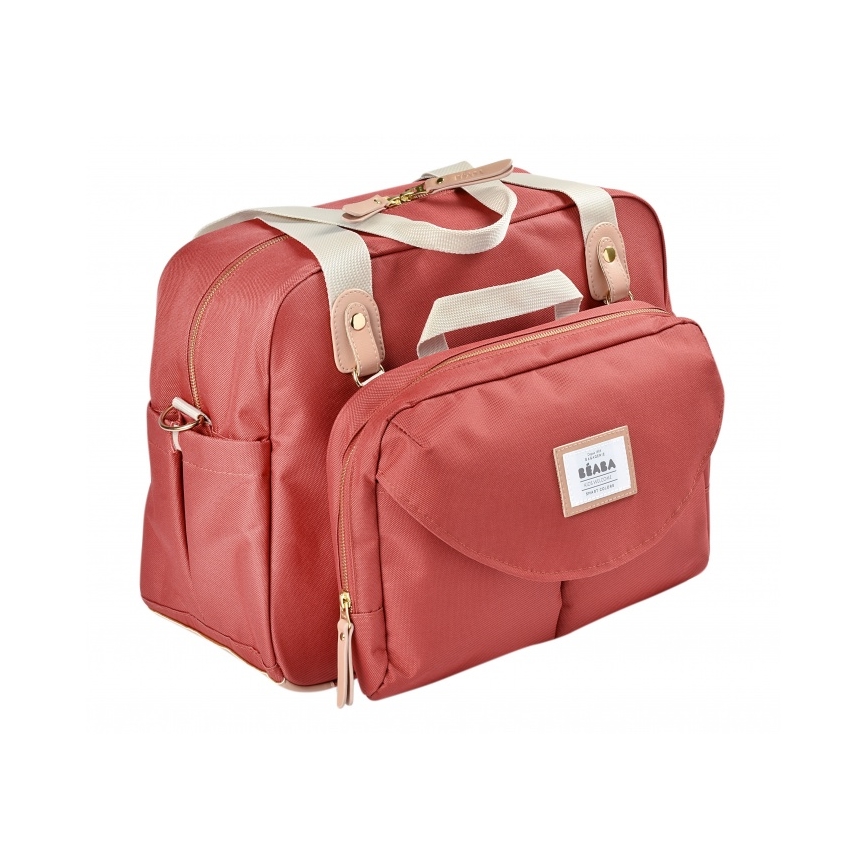 Beaba - Bolso cambiador GENEVA rojo