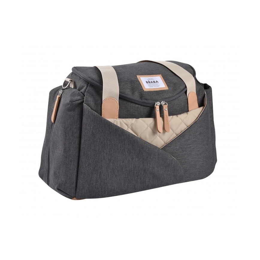 Beaba - Bolso cambiador para cochecito SYDNEY gris/beige