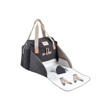 Beaba - Bolso cambiador para cochecito SYDNEY gris/beige