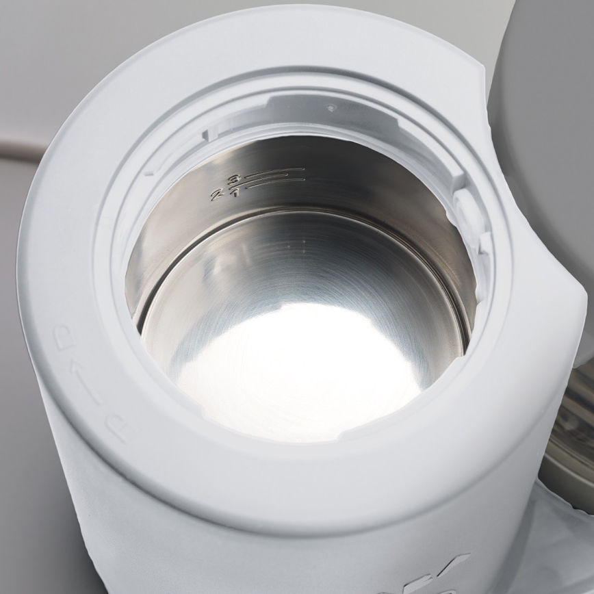 Beaba - Cocedor al vapor 2 en 1 BABYCOOK NEO blanco/gris