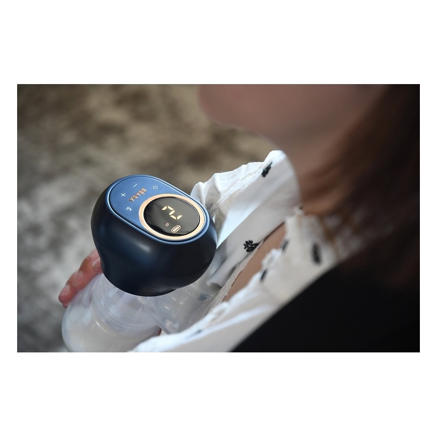 Beaba - Extractor eléctrico de leche materna 180 ml, 1500 mAh, azul