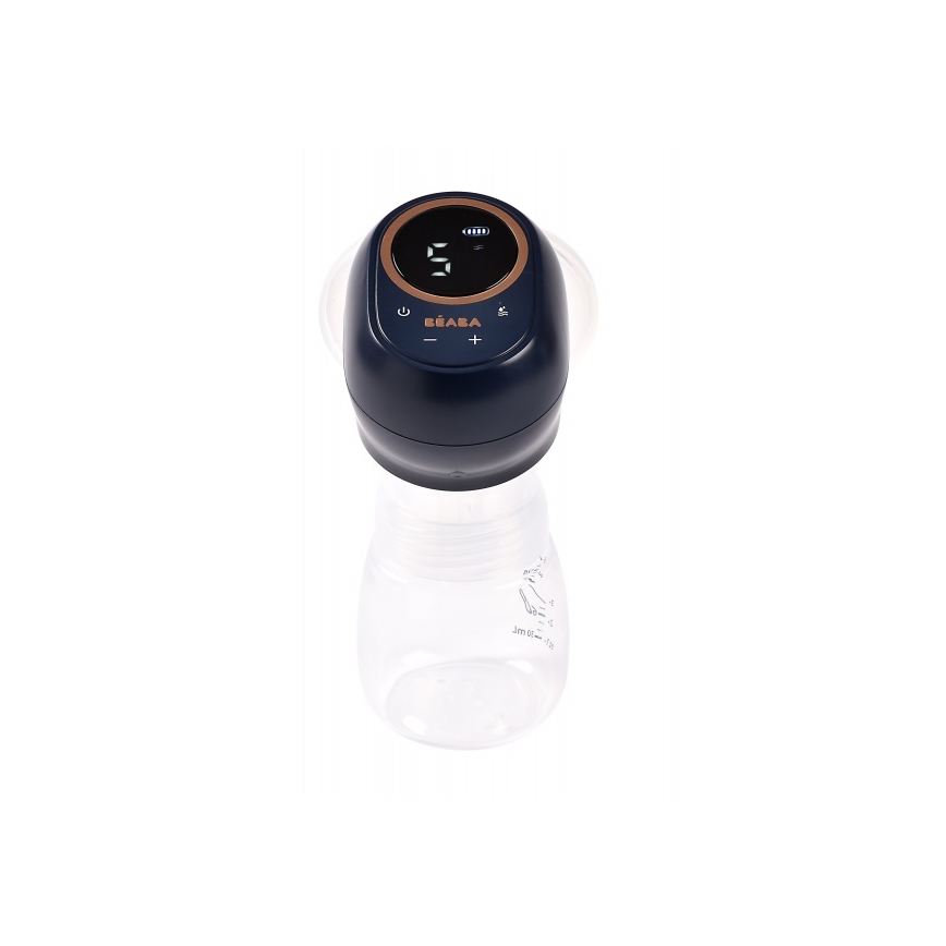 Beaba - Extractor eléctrico de leche materna 180 ml, 1500 mAh, azul