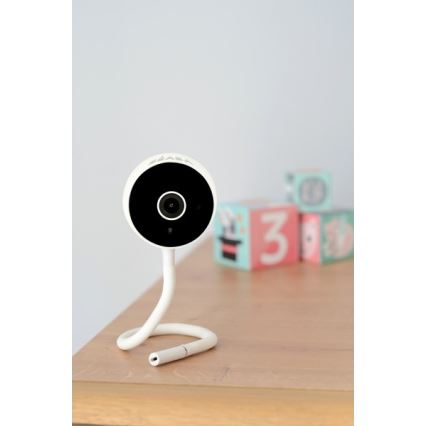 Beaba - Monitor de bebé inteligente ZEN CONNECT 5V Wi-Fi blanco