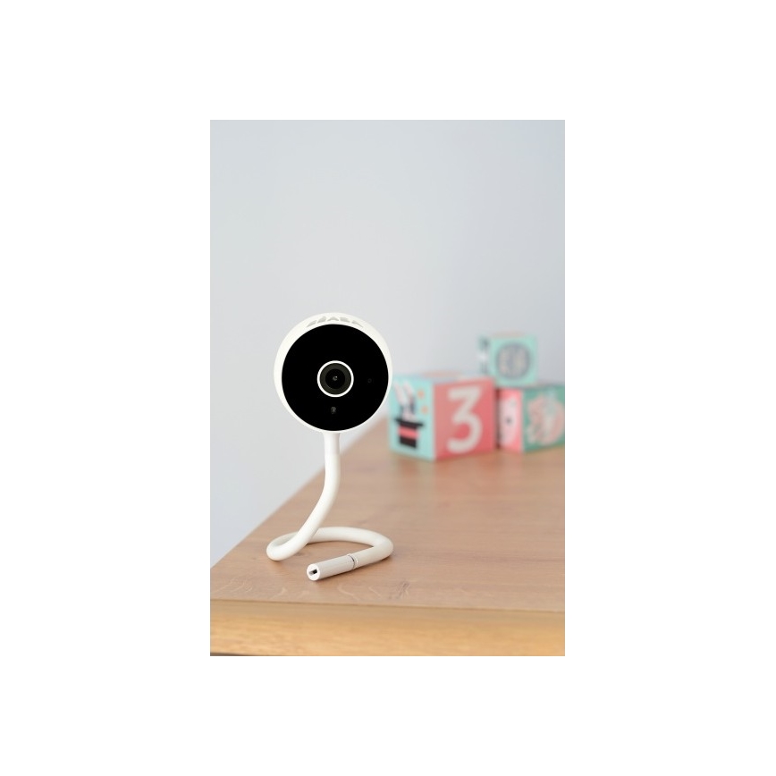 Beaba - Monitor de bebé inteligente ZEN CONNECT 5V Wi-Fi blanco