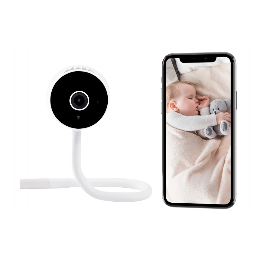 Beaba - Monitor de bebé inteligente ZEN CONNECT 5V Wi-Fi blanco