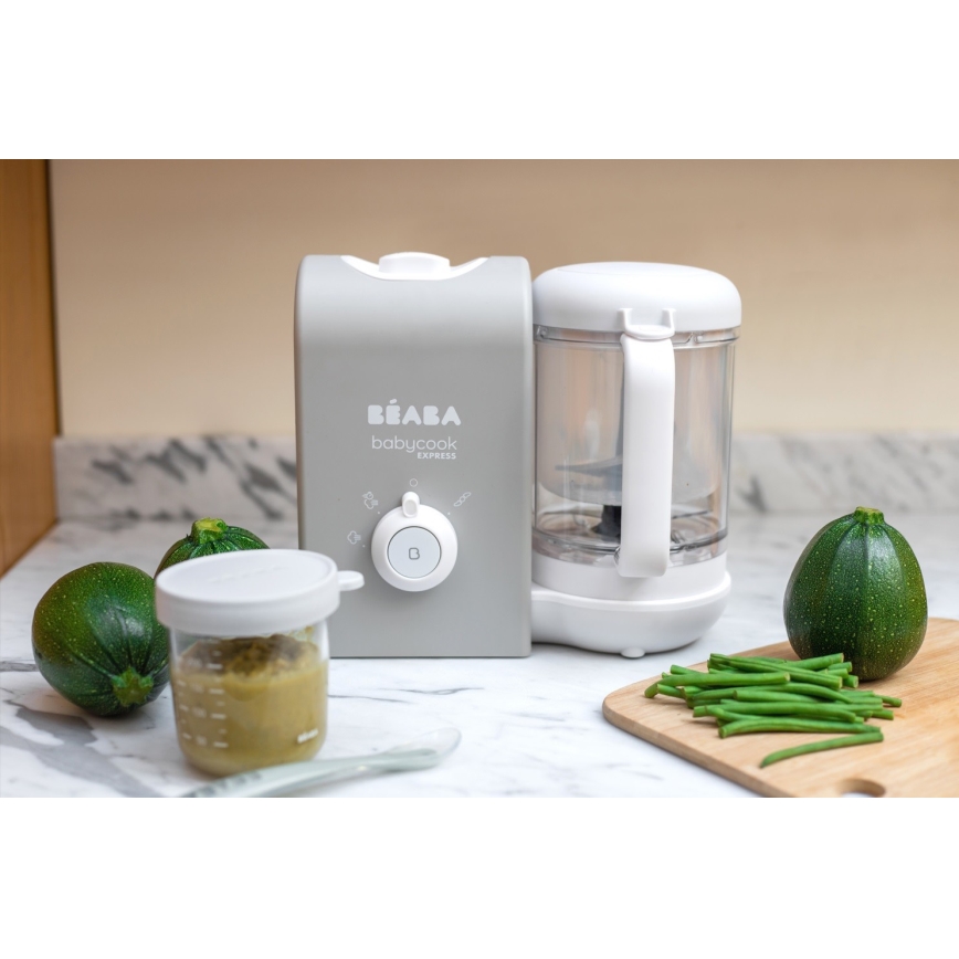Beaba - Olla a vapor 2en1 BABYCOOK EXPRESS gris