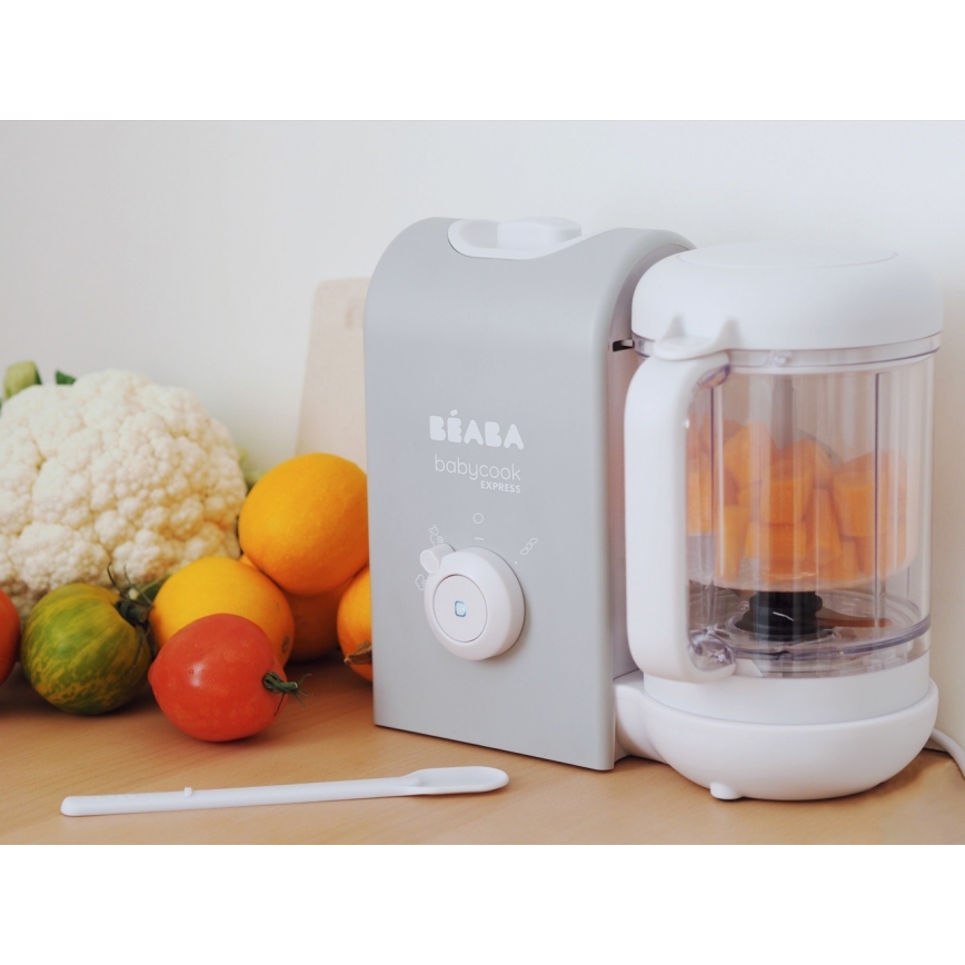 Beaba - Olla a vapor 2en1 BABYCOOK EXPRESS gris