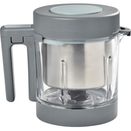 Beaba - Olla a Vapor 2en1 BABYCOOK NEO blanco/gris