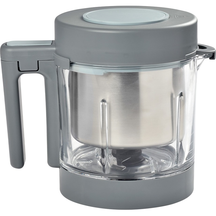 Beaba - Olla a Vapor 2en1 BABYCOOK NEO blanco/gris