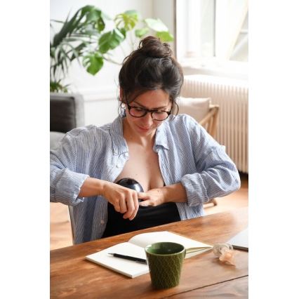 Beaba - Sacaleches eléctrico manos libres 180 ml 1300 mAh azul