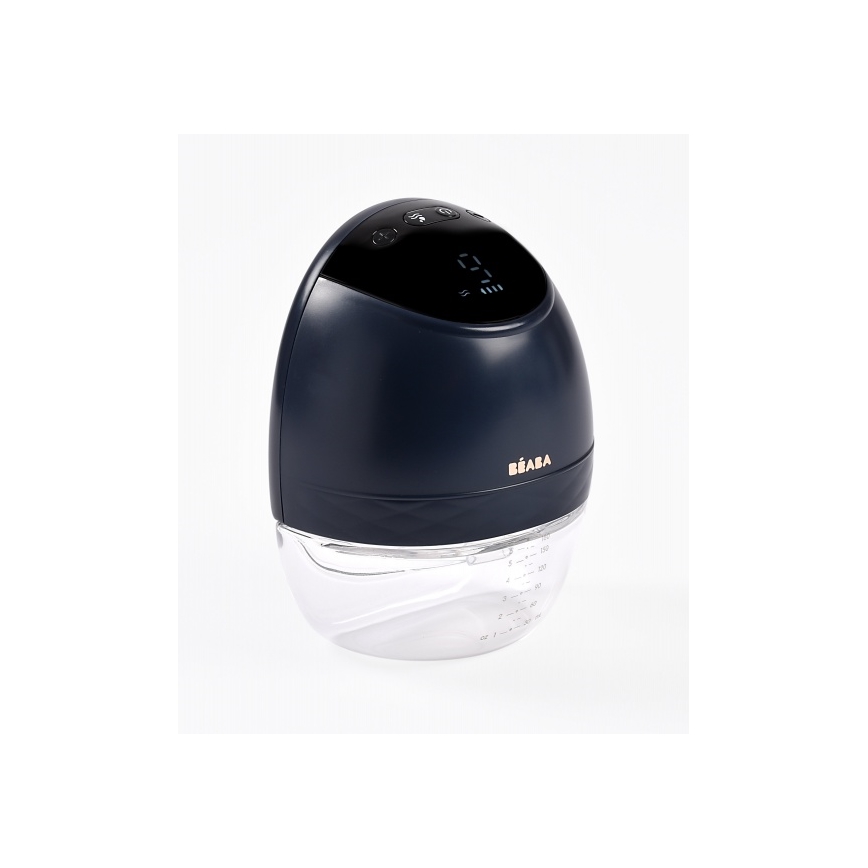 Beaba - Sacaleches eléctrico manos libres 180 ml 1300 mAh azul