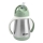 Beaba - Taza termoaislante con pajita 250 ml verde