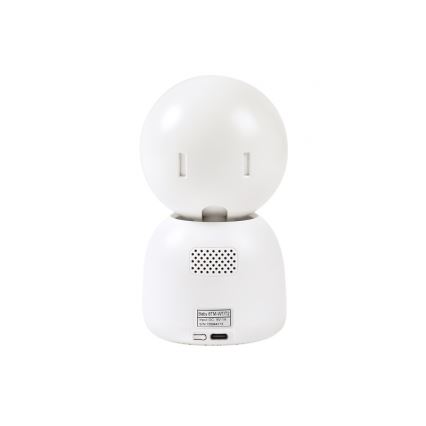 Beaba - Vigilabebés inteligente recargable con monitor ZEN NIGHT 720p 5V 4000 mAh Wi-Fi blanco