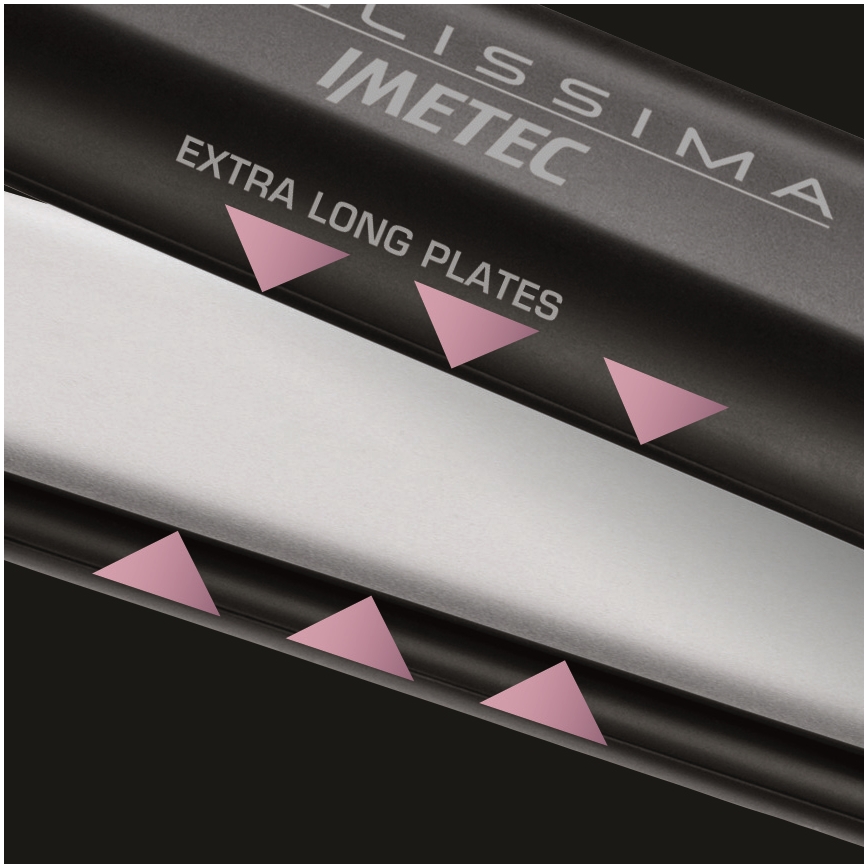 Bellissima 11140 - Plancha para el cabello 42W/230V negra