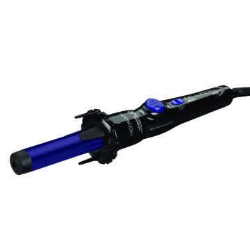 Bellissima 11307 - Rizador rotatorio para cabello RICCI&CURL 230V negro/violeta