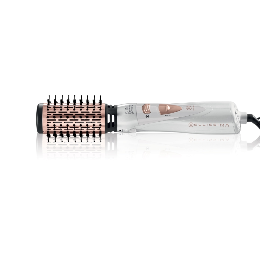 Bellissima 11726 - Cepillo de aire caliente 5 en 1 MY PRO 1000W/230V blanco/oro rosa