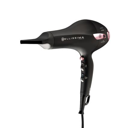 Bellissima 11858 - Secador de pelo 2100W/230V negro/rosa