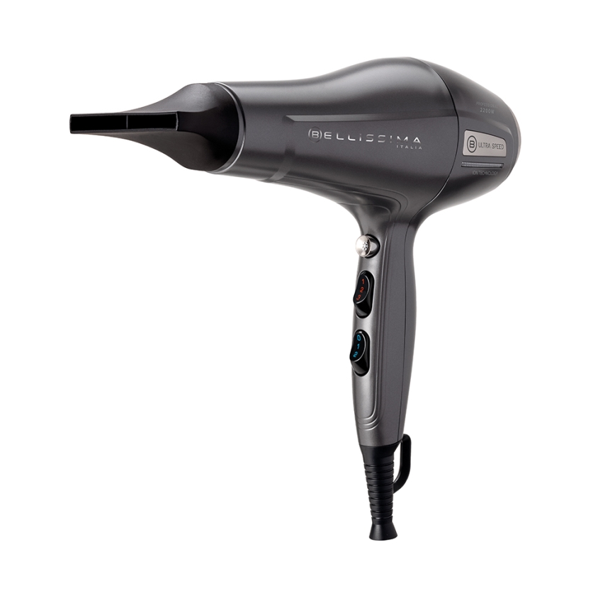 Bellissima 11859 - Secador de pelo ULTRA SPEED 2200W/230V negro