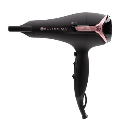 Bellissima 11860 - Secador de pelo 2300W/230V negro/rosa