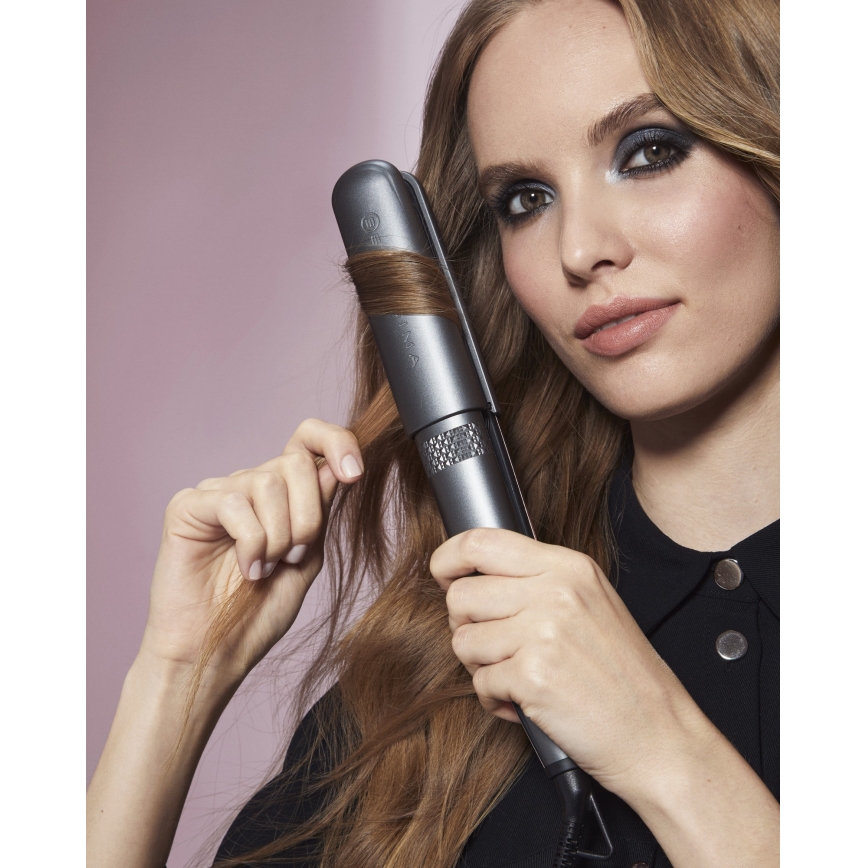 Bellissima 11876 - Plancha de pelo 50W/230V negra/rosa