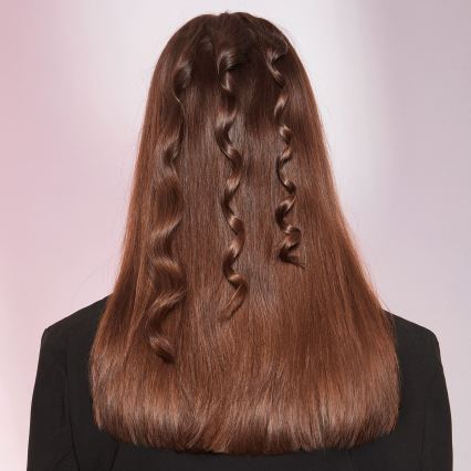 Bellissima 11949 - Rizador cónico para el cabello 40W/230V negro/rosa