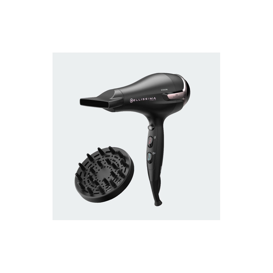 Bellissima 11993 - Secador de pelo 2200 W/230 V negro