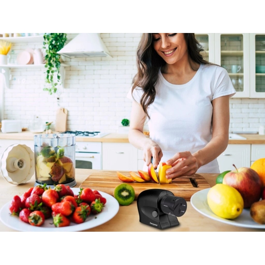 Beper - Afilador eléctrico para cuchillos 10W/230V