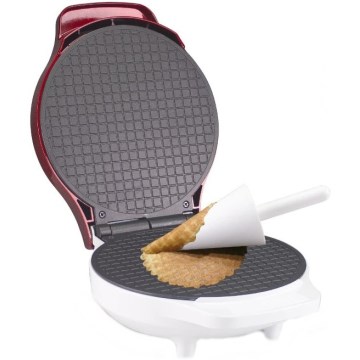 Beper - Gofrera 2 en 1 1000W/230V roja