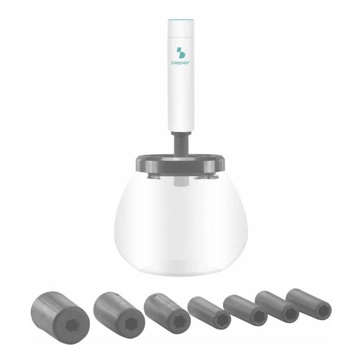 Beper - Limpiador para brochas de maquillaje 2xAAA