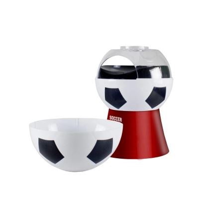 Beper - Máquina para palomitas 1200W/230V diseño fútbol/roja