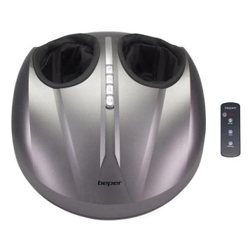 Beper - Masajeador de pies SHIATSU 36W/230V + control remoto