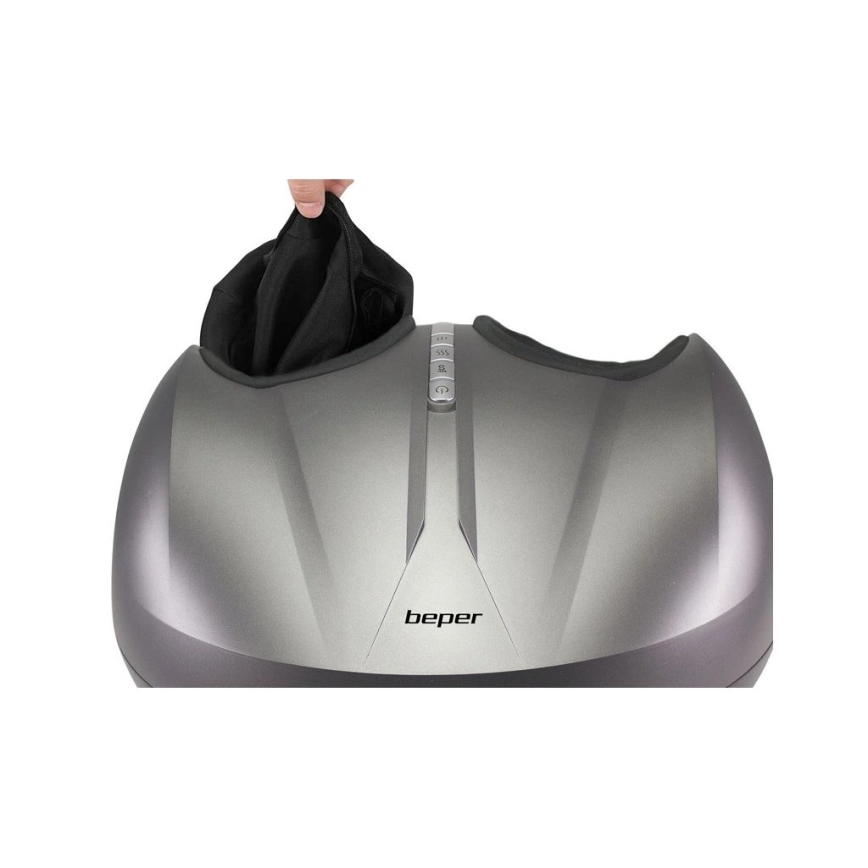 Beper - Masajeador de pies SHIATSU 36W/230V + control remoto