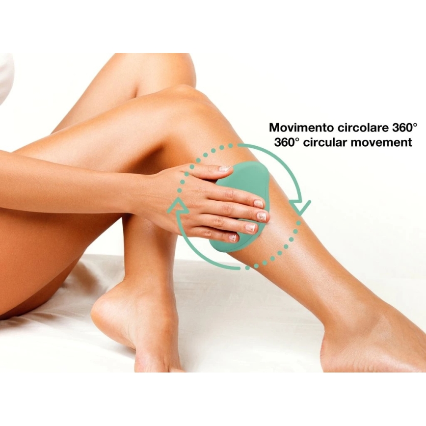 Beper - Piedra exfoliante color menta