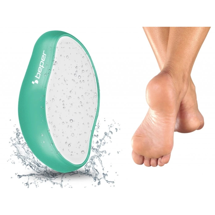 Beper - Piedra exfoliante color menta