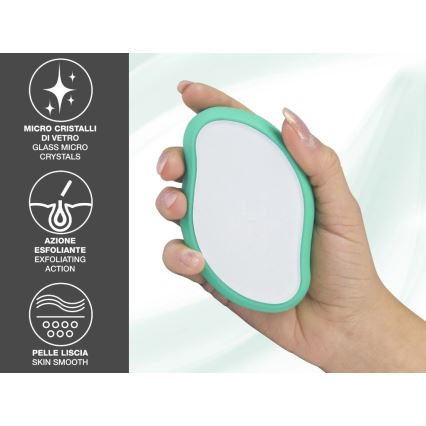 Beper - Piedra exfoliante color menta