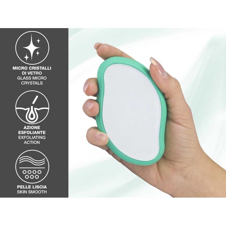 Beper - Piedra exfoliante color menta